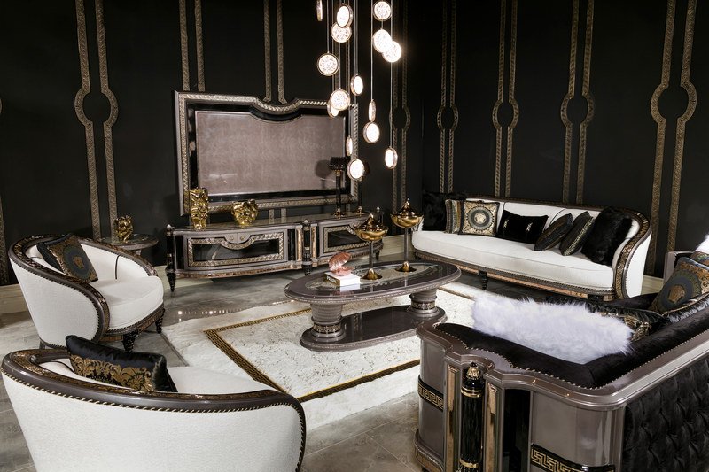 Versace Serisi — Salon genel görünüm