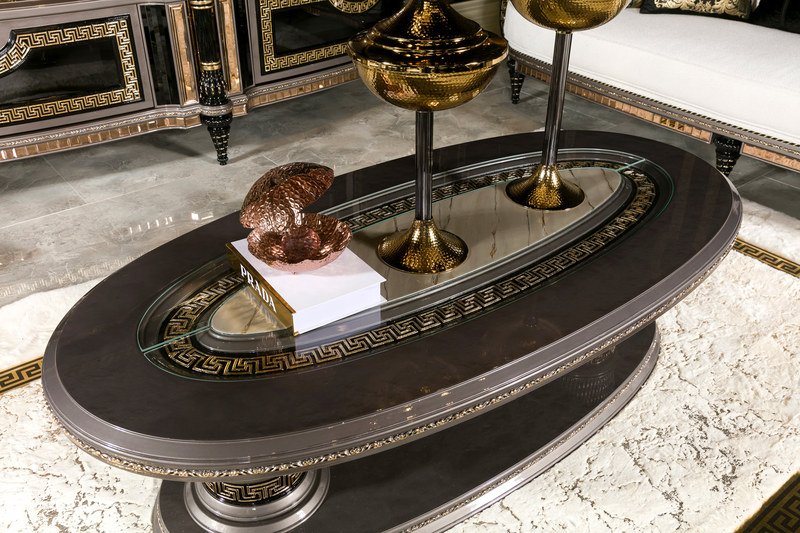 Versace Serisi — Orta sehpa detayı