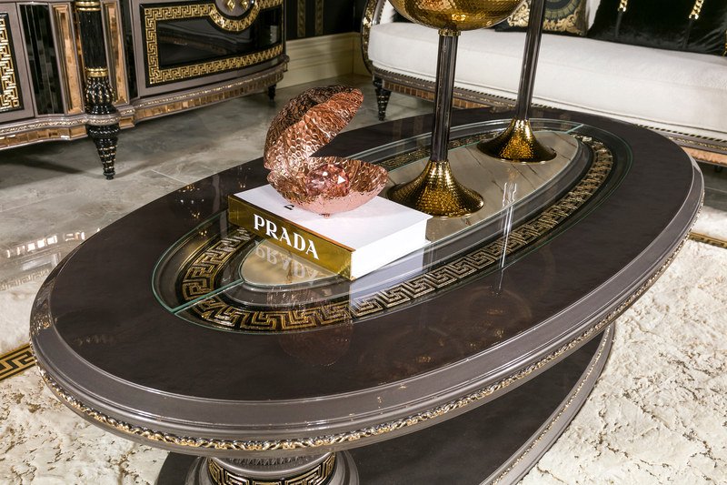 Versace Serisi — Orta sehpa detayı